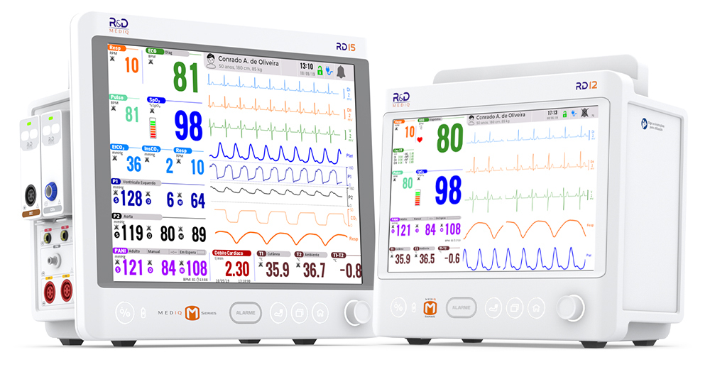 monitores multiparametricos de sinais vitais da RD Mediq